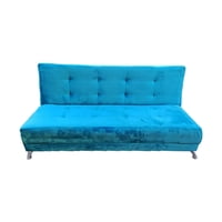 Muebles Hvm - Futon Patagonia Calipso Felpa 3 Cuerpos Pmetal