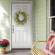 thumbnail image 3 of Spring Wreath LLZLL, margarita artificial de eucalipto y lavanda de 22 pulgadas, 3 of 6