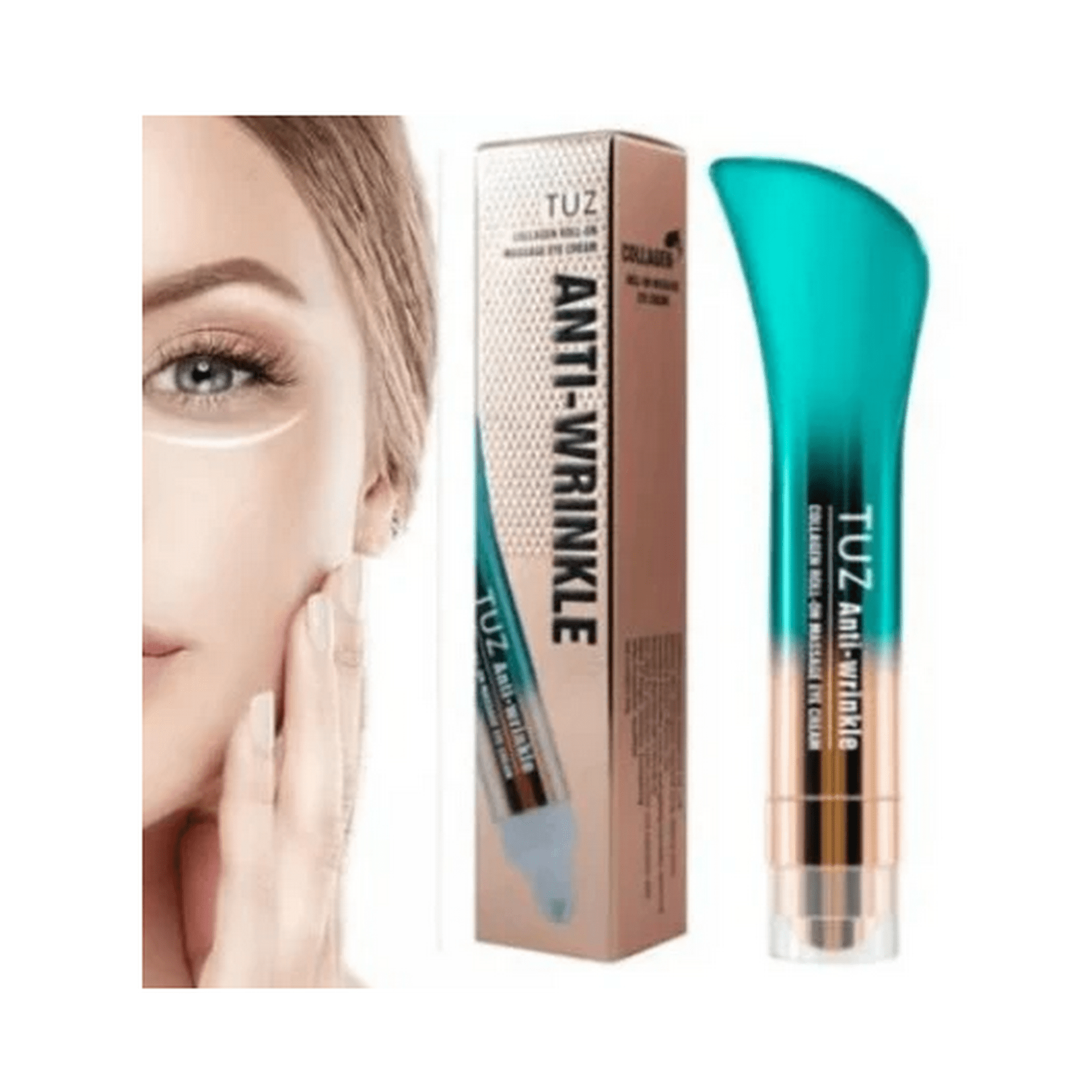 Roll-on Tuz® De Colágeno Para Ojeras - Antiarrugas