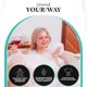 thumbnail image 4 of Alfombra de baño con burbujas SereneLife, portátil, spa, con luz LED y almohada, 4 of 7