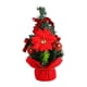thumbnail image 3 of Mini árbol De Navidad Realista árbol De Navidad Artificial Para Estante Escritorio Dormitorio Rojo, 3 of 5