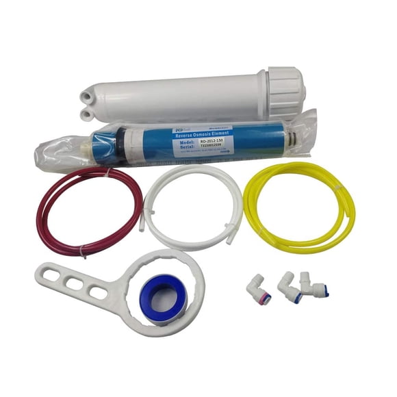 Kit de Membrana de Ósmosis Inversa HUINING 150 GPD con Caja y Accesorios