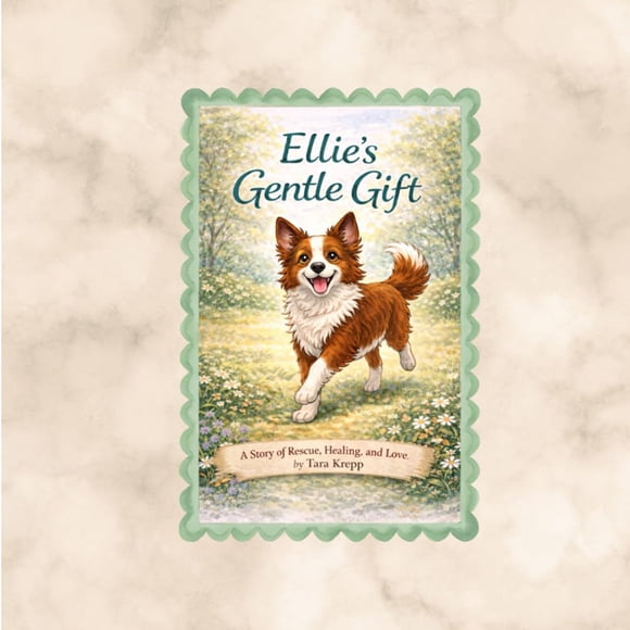 Libro Ellie's Gentle Gift: Una historia de rescate, sanación y amor