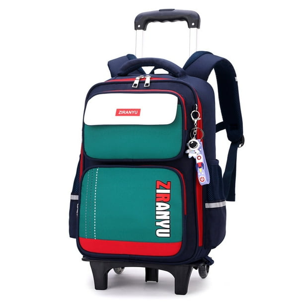Carry On Kids' Luggage Primary Junior High School Bag Rolling Backpack for Kids Girls Boy Wheeled Bag Student Trolley Schoolbags