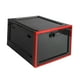 thumbnail image 3 of Caja Con Cerradura Contenedor De Almacenamiento De Plástico Con Cerradura A Prueba De Niños, Negro Y Rojo, 3 of 3