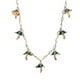 thumbnail image 4 of Collares Colgante Lindo Cadena Gruesa Collares Largos Con Cadena De Extensión Verde, 4 of 5