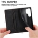 thumbnail image 5 of Funda tipo cartera con bloqueo RFID para Samsung Galaxy S26 Ultra Con tapa abatible, portatarjetas, cierre magnético, TPU y soporte Negro, 5 of 6