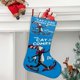 thumbnail image 2 of Dr. Seuss Tema: Calcetines de Navidad, fino lino blanco para colgar en escaleras y chimenea, decoración navideña para el hogar, regalo de Navidad.54cm×38cm, 2 of 5