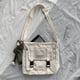 thumbnail image 1 of Upgrade Your Preppy Style with Our Trendy Shoulderbag - Perfect for Students! Featuring a Cute Cartoon Decor and Spacious Interior with Plastic Buckle and Zipper Closure., 1 of 5