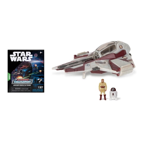 Paquete Misterioso Star Wars Micro Galaxy Squadron Interceptor Jedi Obi-Wan Kenobi