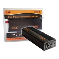 Genérico - Inversor De Voltaje 1500W Inversor Corriente 12V A 220V