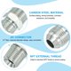 thumbnail image 4 of Conectores de Reducción Hexagonal Adaptador de Tubería 3/4 Macho 37° Flare JIC x 1/2 Macho NPT, 4 of 6