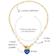 thumbnail image 2 of Collar Miranda con Cristal austriaco perlas de Rio chapado en oro 18k, 2 of 3