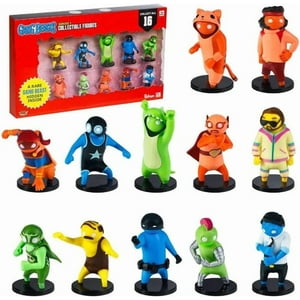 Pmi International - Gang Beasts Action Figures 12Pk Party Supplies Gift For Set