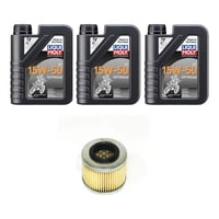 Liqui Moly - Kit Mantencion Moto Voge 650 Ds/Dsx (3L Sintético + Filtro)