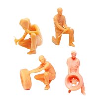 Bothyi - Pintado A Mano 1/64 Figuras De Personas Pintadas Motociclista Proyectos De Bricolaje Decoración