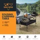 thumbnail image 3 of Mesa Plegable De Aluminio Altura Ajustable San Hima, 3 of 3