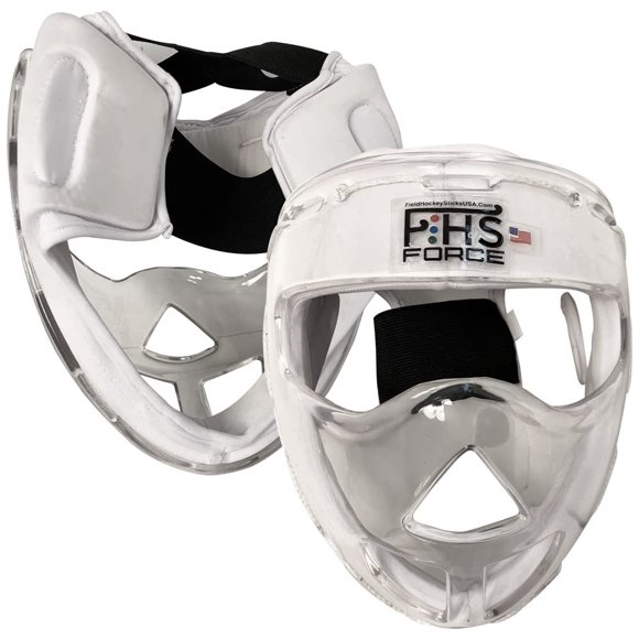 Máscara facial F HS Junior 20x22x10 cm acolchado blanco
