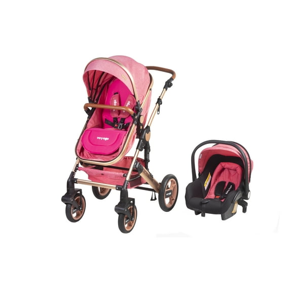 Coche Alemar De Con Silla De Auto Pink