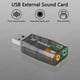 thumbnail image 3 of Adaptador de sonido 7.1 USB Externo Audifono Microfono Auxiliar Tarjeta 3.5 Audio multicolor, 3 of 8