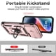 thumbnail image 3 of Funda Resistente Anillo Soporte iPhone 15 Pro Privacidad Cámara Montaje Magnético Oro rosa, 3 of 6