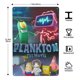 thumbnail image 3 of Plankton: La película Cartel de metal, decoración de pared con cartel de metal personalizado, regalos para aficionados, amigos, familia y seres queridos 30x20 cm, 3 of 6