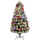 thumbnail image 1 of Árbol De Navidad Con Luces Incorporadas Fibra Óptica 180cm, 1 of 3
