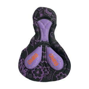 Magideal - Cojín De Pantalones Cortos De Ciclismo, Cojín De Ciclismo, Pantalones Cortos De Bicicleta Para Mujer, Acolchado, Cojín De Asiento De Bicicleta Para Bi Negro