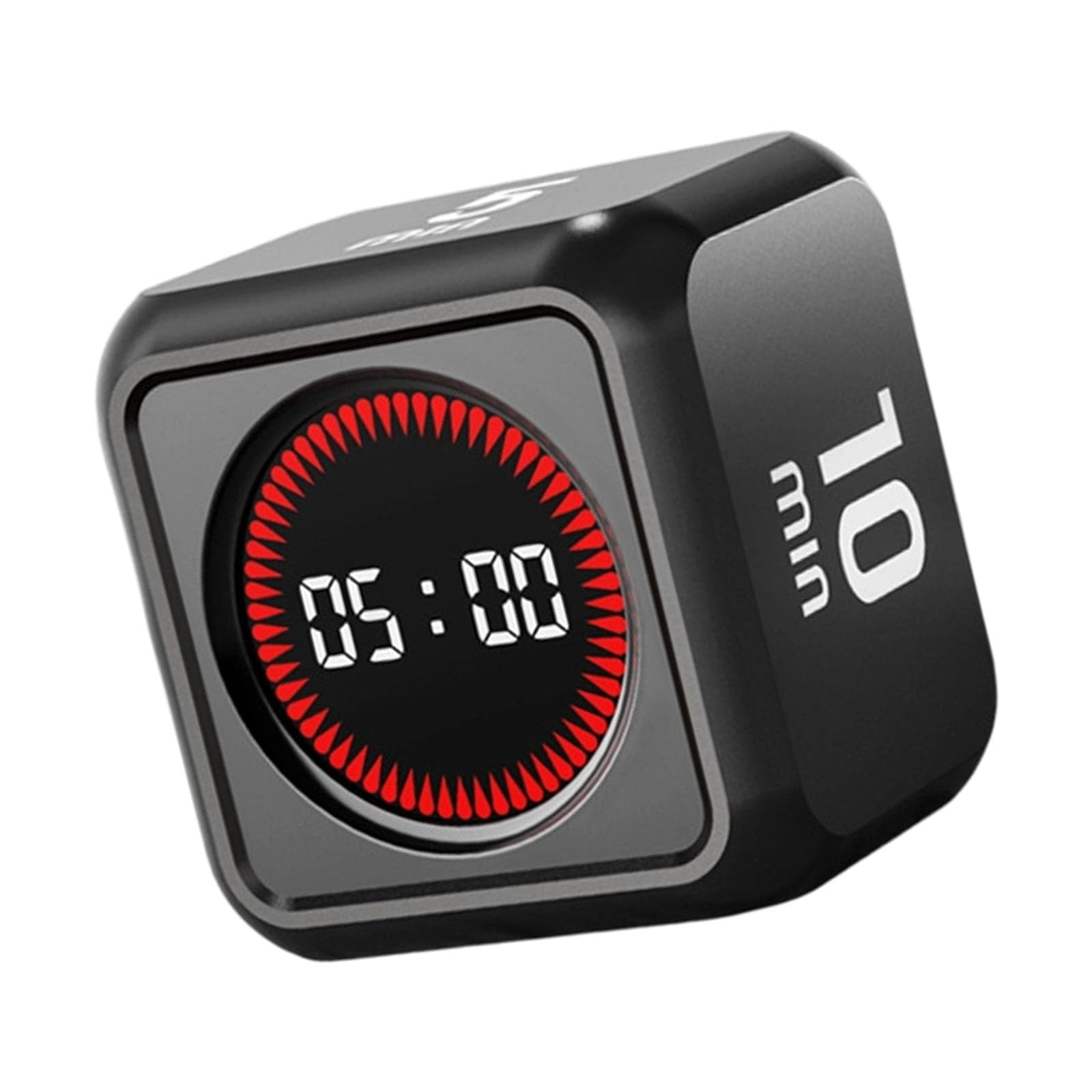 Xusx111 - Temporizador De Cubo Productividad Temporizador Visual - 5/10/25/45 Min Cuenta Regresiva Giratoria, Personalizar La Cuenta Modo Silencioso - Para El Trabajo Estudio Cocina Entrenamiento Coci