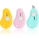 thumbnail image 1 of 3 minicuchillos multiusos, cúter, miniabrecartas retráctil, navajas portátiles para cortar papel, hogar, oficina, escuela, papelería (rosa, azul, amarillo)., 1 of 7