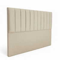 Lore - Respaldo 2 Plazas Líneas Tubular / Beige Lino