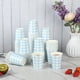 thumbnail image 3 of Vasos de papel para fiestas Houuqe Gingham, 9 oz (120 unidades), 3 of 7