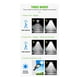 thumbnail image 2 of Foco Solar Luz Led 100w Exteriores 98 Led Sensor Movimiento, 2 of 2
