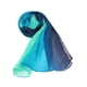 thumbnail image 2 of INSPIRE CHIC Bufanda de Mujer Chiffon Sedosa Color Gradiente Ligera Envoltura Larga Chal Azul Verde, 2 of 7