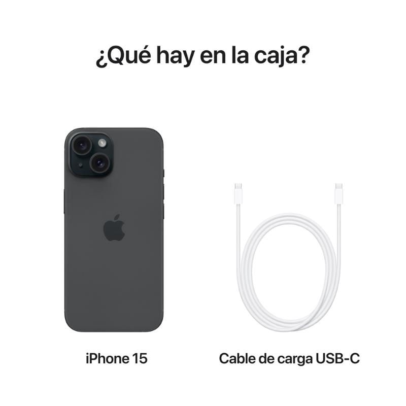 Apple iPhone 15 (128 GB / Black) | SoloTodo.cl