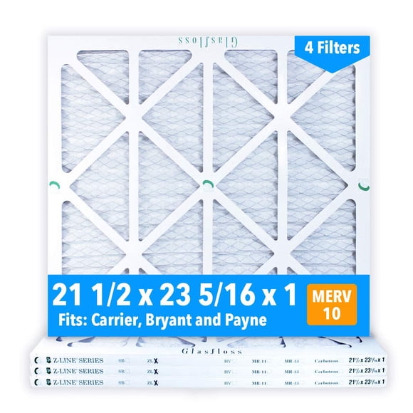Filtro de aire Glasfloss 54,6 x 59,3 x 2,5 cm MERV 10 plisado