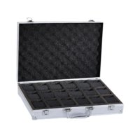 Ioensy - Maleta Para Relojes, Caja De Relojes De Lujo Portátil Para Coleccionistas De Relojes, Padres Y Amigos