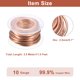 thumbnail image 4 of Uxcell Alambre de Cobre Suave (Calibre 10, 11.5 pies), 99.9% Cobre Puro Desnudo para Manualidades, 4 of 7