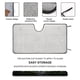 thumbnail image 2 of Parasol para Parabrisas Desmarcar Pie Grande 140cm x 76cm, 2 of 6