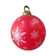 thumbnail image 1 of Bola Inflable De Navidad Bola Inflable Gigante De Navidad Para El árbol De A?o Nuevo Porche Copos De Nieve, 1 of 5