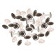 thumbnail image 3 of 25 Piezas Por Lote 4D Cuentas Para Atar Moscas Mancuerna De Latón Con Ojos Material Para Atar Moscas 10mm, 3 of 5