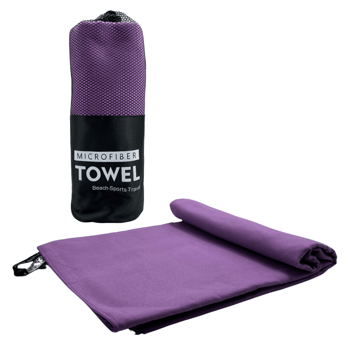 Linea Sport - Set 3 Toallas Microfibra Secado Rápido Con Bolsa Viaje Gym