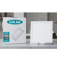 Genérico - Plafón Led 18W Irm Iluminación Potente Y Diseño Extra Plano