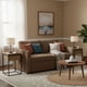 thumbnail image 1 of Sofá Cama 2 Cuerpos Moderno New Dallas Café, 1 of 8