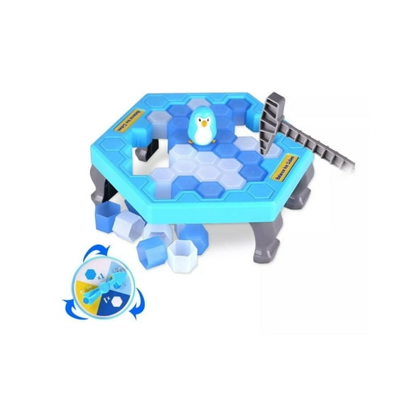 Juguete Juego De Mesa Salva Pinguino Trampas Infantil