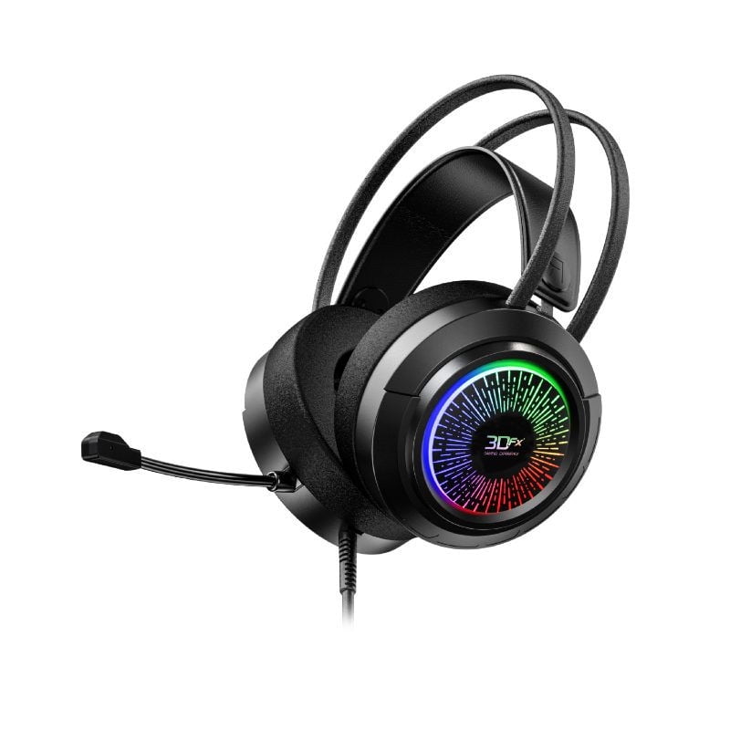 3Dfx - Audífonos Gamer Gh-600 Control De Volúmen Adap 3.5Mm
