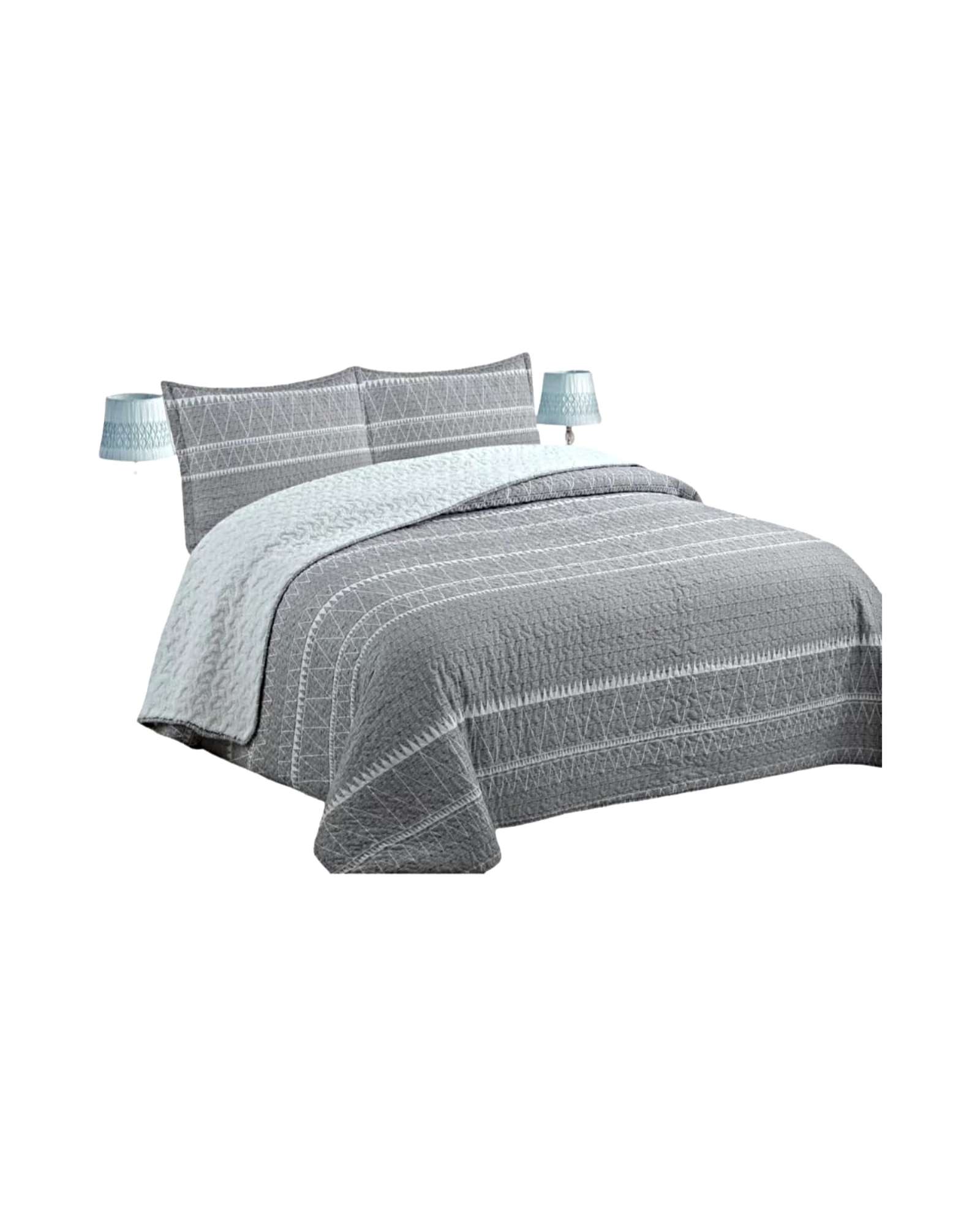 Genérico - Cubrecama Quilt Con Chiporro King N19