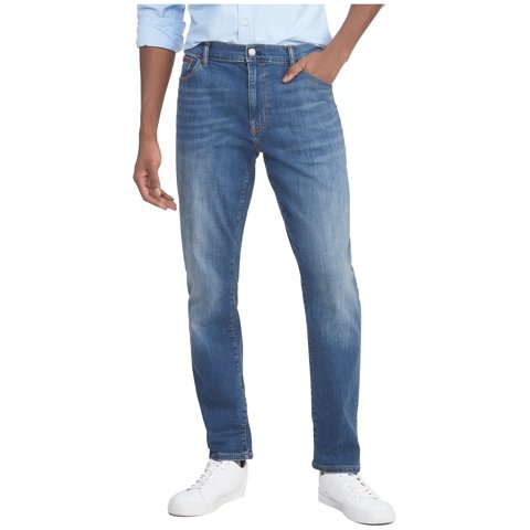 Vaqueros Tommy Hilfiger Straight Fit Para Hombre