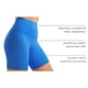 thumbnail image 4 of Shorts CRZ YOGA ButterLuxe tiro alto azul talla pequeña 6", 4 of 5