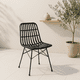 thumbnail image 2 of Silla de Comedor Terraza Rattan Grecia Color Negro, 2 of 7